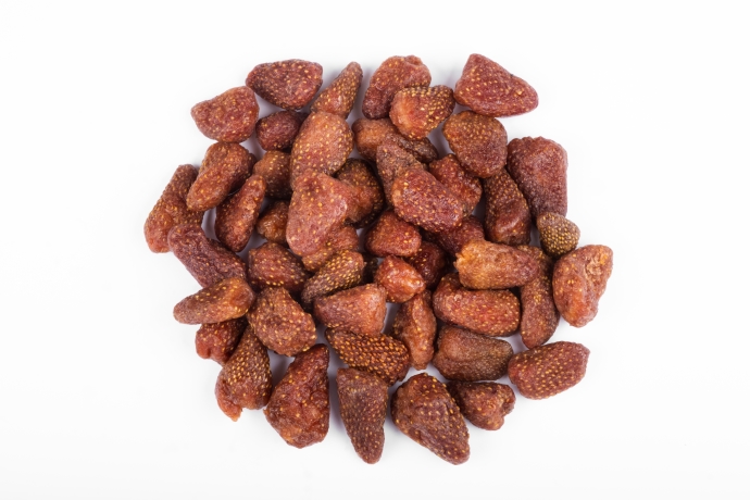Sugar Infused Dried Strawberries