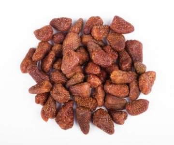 Sugar Infused Dried Strawberries